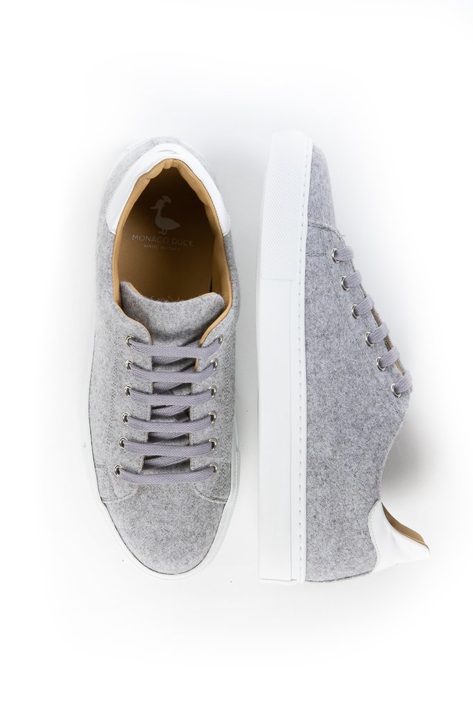 Sneaker Charlie hellgrau weiß